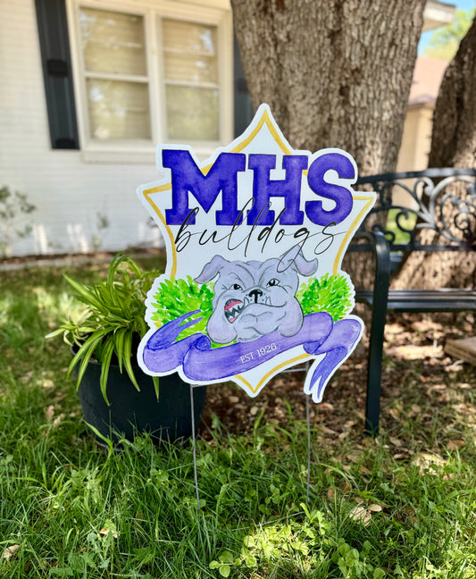 MHS Yard Sign