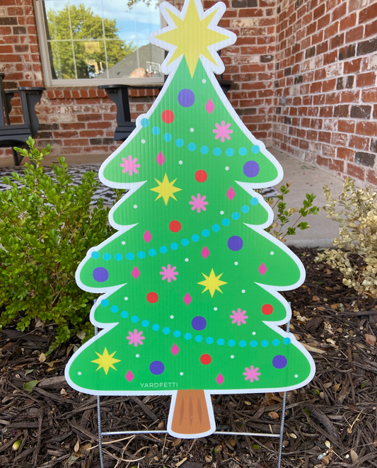 Whimsy Tree Yard Sign